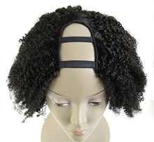 Ms Fenda 100% Peruvian Virgin Human Hair Afro Kinky Curly U-Part Full Machine Made Wigs